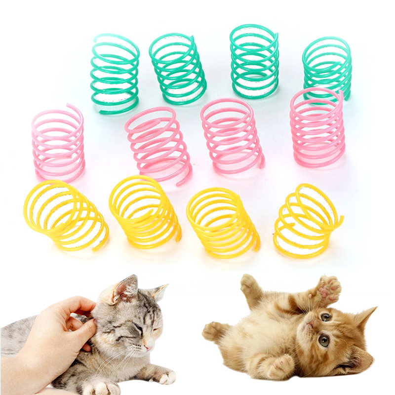 Colorful Spring Toys for Cats (20 pcs)