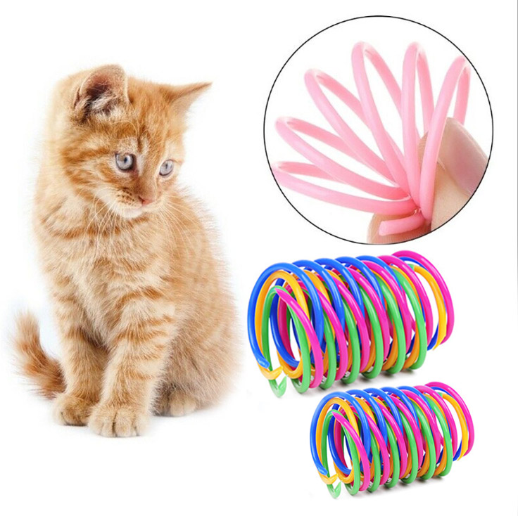 Colorful Spring Toys for Cats (20 pcs)
