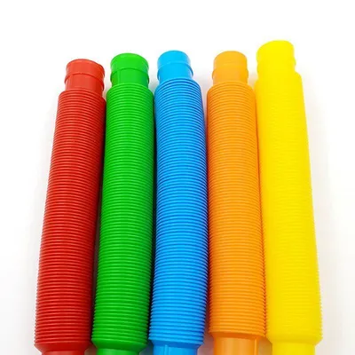 Colorful Tube Fidget Toys (5pcs)