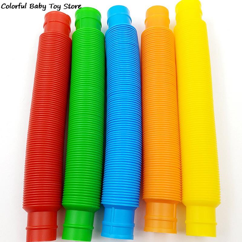 Colorful Tube Fidget Toys (5pcs)