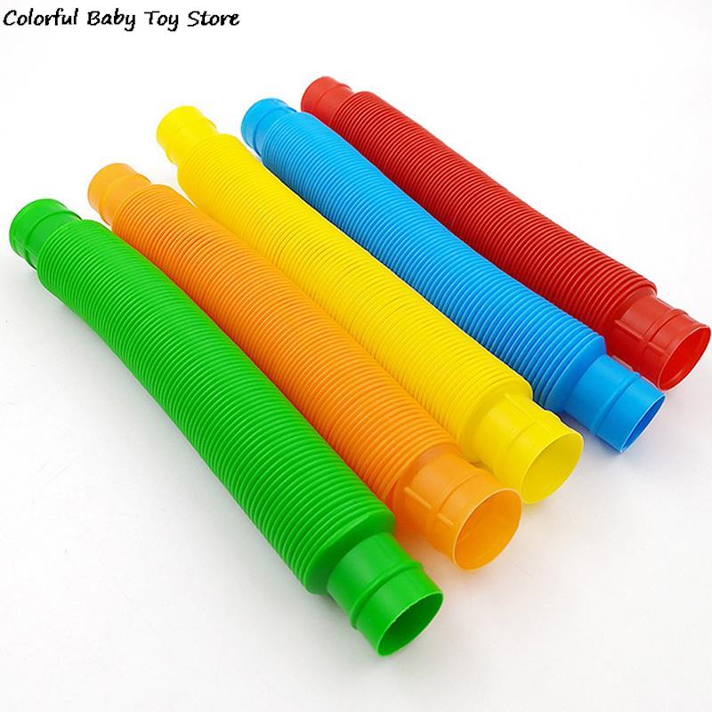 Colorful Tube Fidget Toys (5pcs)