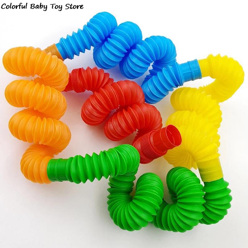 Colorful Tube Fidget Toys (5pcs)
