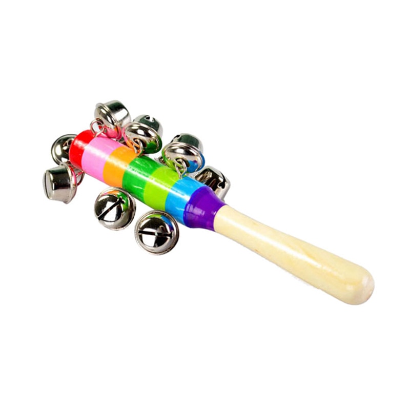 Colorful Wooden Bell Instrument Colorful Wooden Bell Instrument