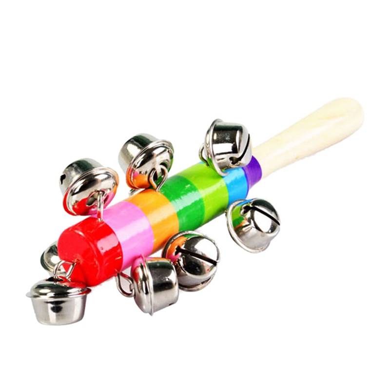 Colorful Wooden Bell Instrument Colorful Wooden Bell Instrument