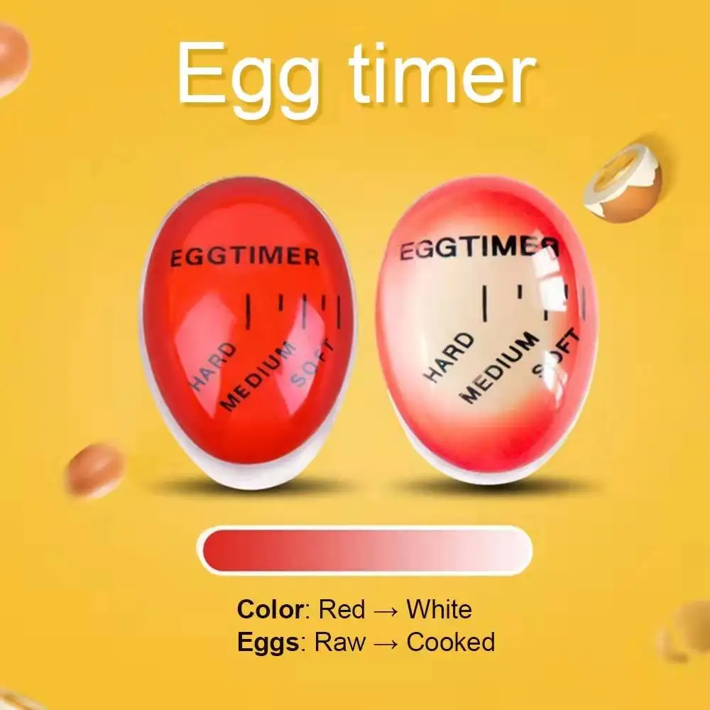 Colour Changing Egg Timer Egg Boiled Gadgets for Decor Utensils Kitchen Timer Cooking timer Things All Accessories