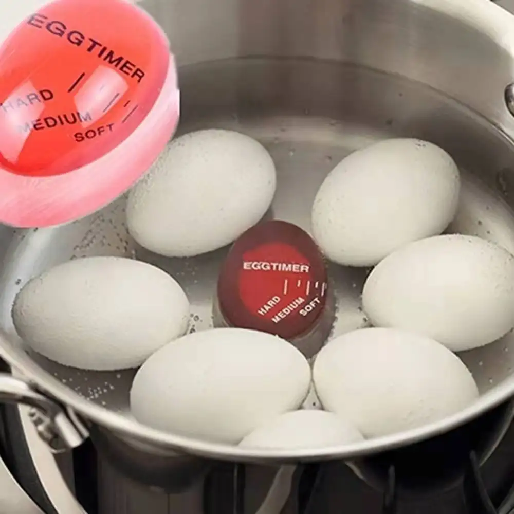 Colour Changing Egg Timer Egg Boiled Gadgets for Decor Utensils Kitchen Timer Cooking timer Things All Accessories