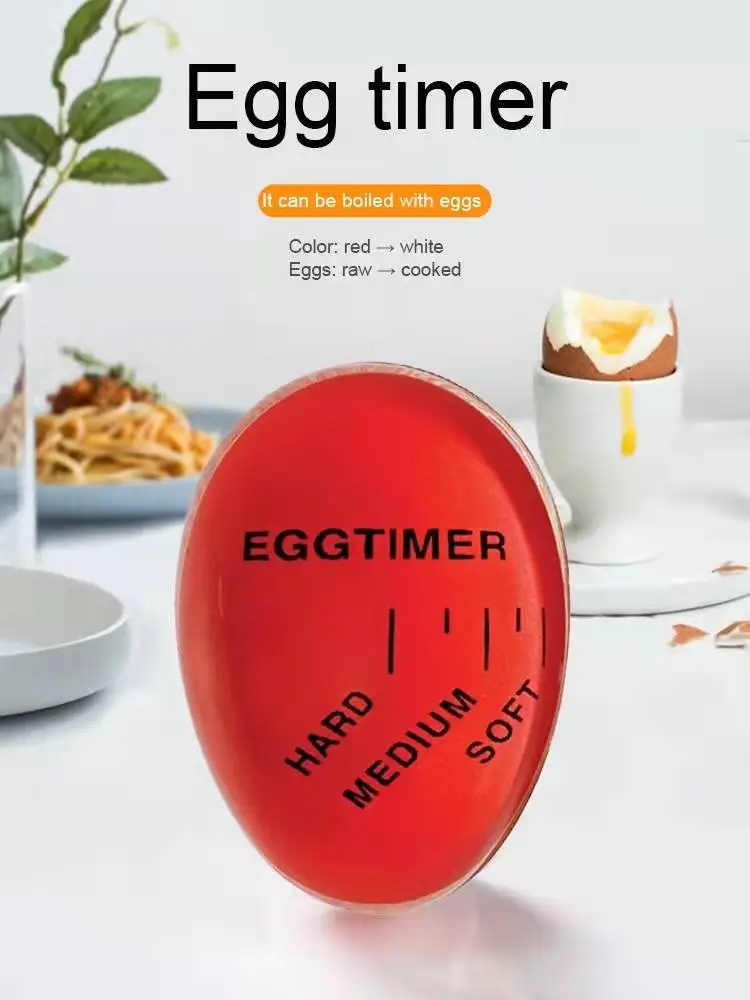 Colour Changing Egg Timer Egg Boiled Gadgets for Decor Utensils Kitchen Timer Cooking timer Things All Accessories