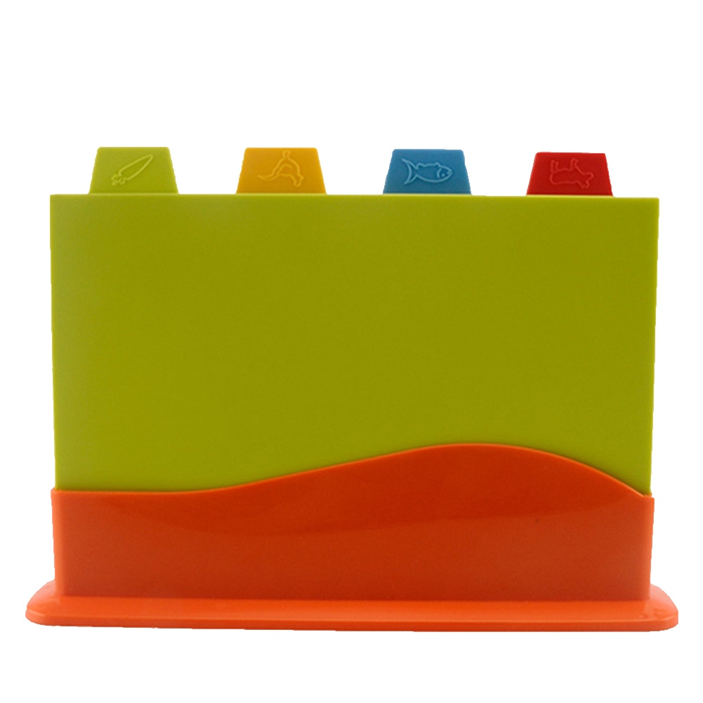 Colour Coded Chopping Board 4PC Set