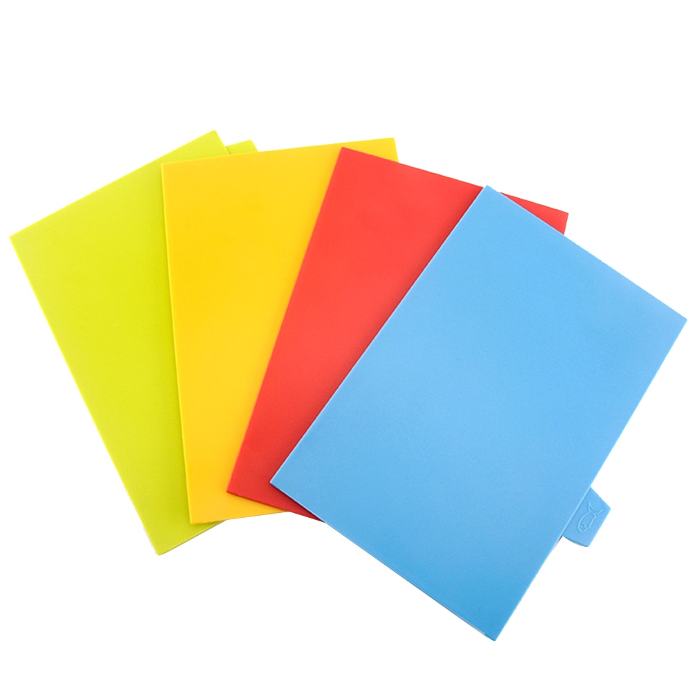 Colour Coded Chopping Board 4PC Set