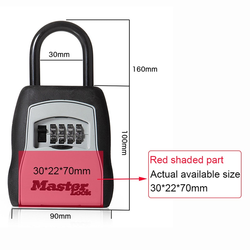 Combination Padlock Security Shackle Combination Padlock Security Shackle