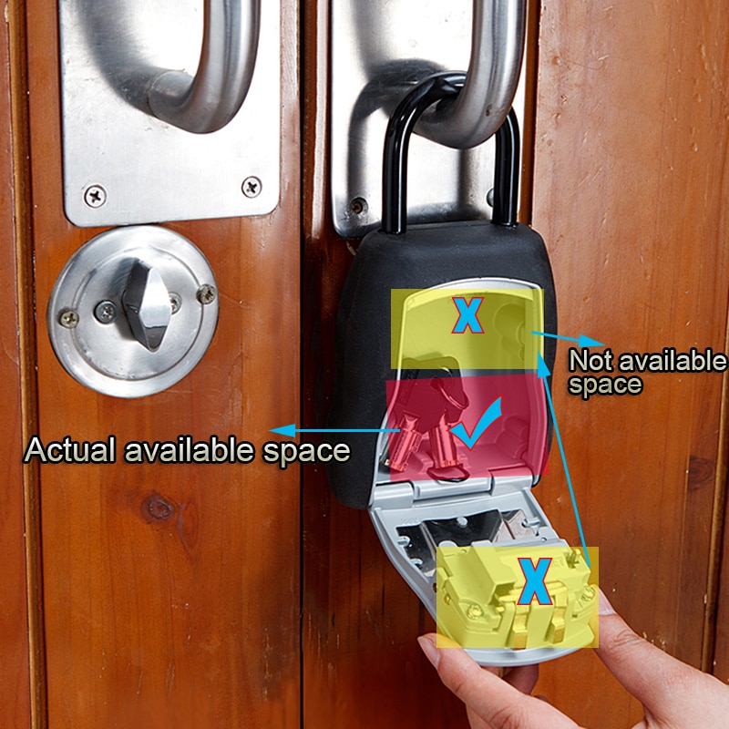 Combination Padlock Security Shackle Combination Padlock Security Shackle