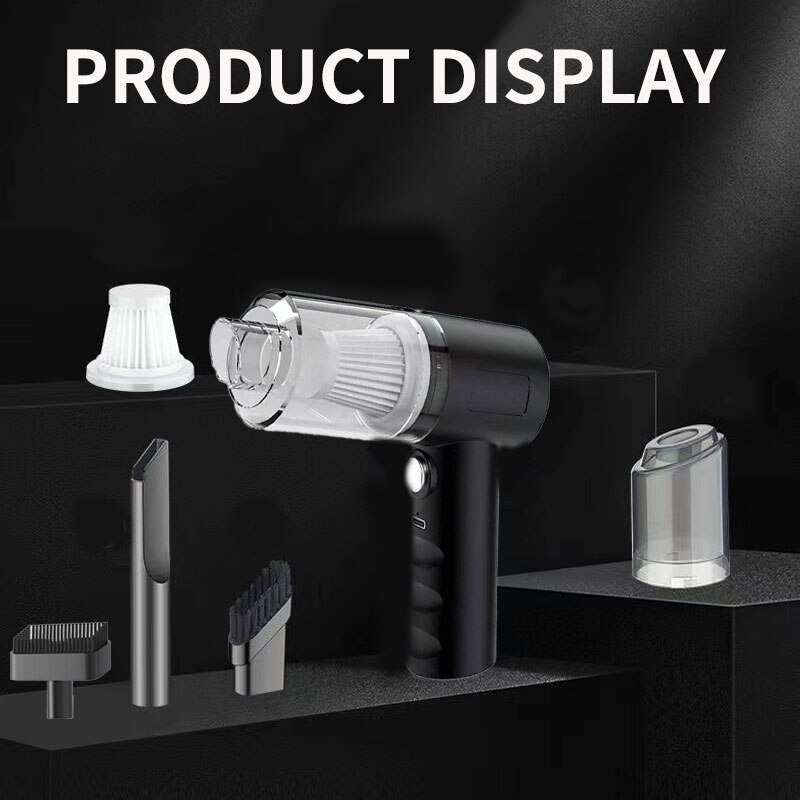 Combination Vacuum Cleaner USB Charging Car Household Vacuum Cleaner Small Car with Fully Automatic High Power Powerful Combination Vacuum Cleaner USB Charging Car Household Vacuum Cleaner Small Car with Fully Automatic High Power Powerful