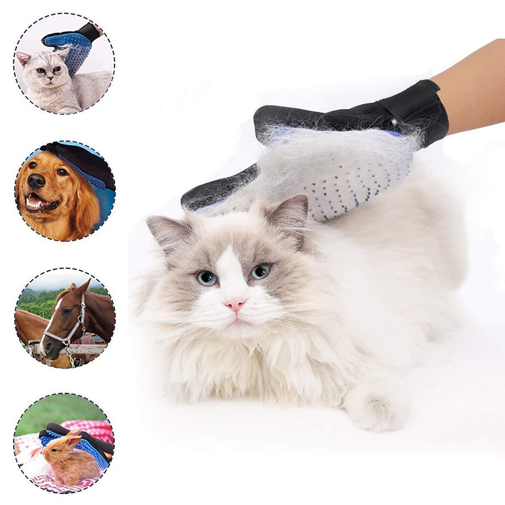 Combing Dog Shedding Gloves Combing Dog Shedding Gloves