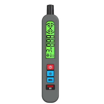 Combustible Gas Detector Portable Charging Model Natural Gas Coal Gas Leakage Alarm Air Temperature and Humidity Test