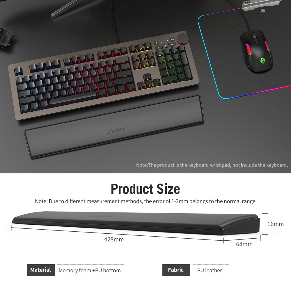 Comfortable Wrist Pad for Keyboard Comfortable Wrist Pad for Keyboard