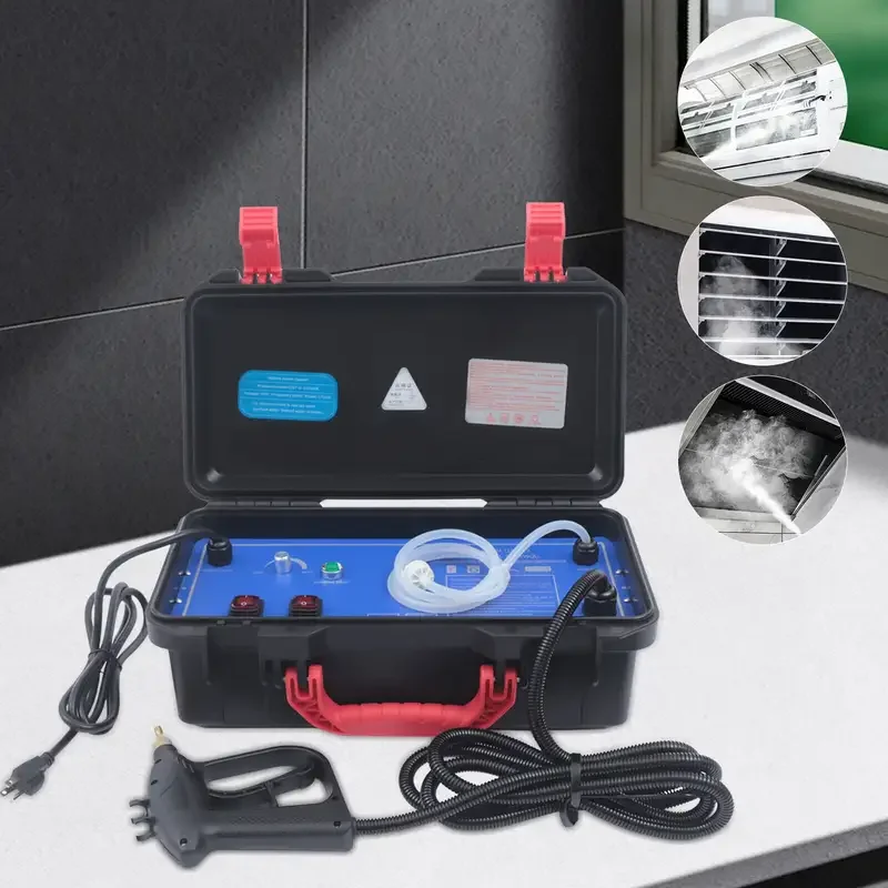 Commercial Household 3000W Steam Cleaner Adjusted Function Air Conditioning Kitchen Hood Car Steaming Cleaner Alkaline