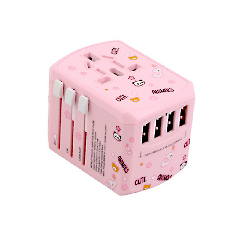 Compact Multi Port Travel Power Adapter