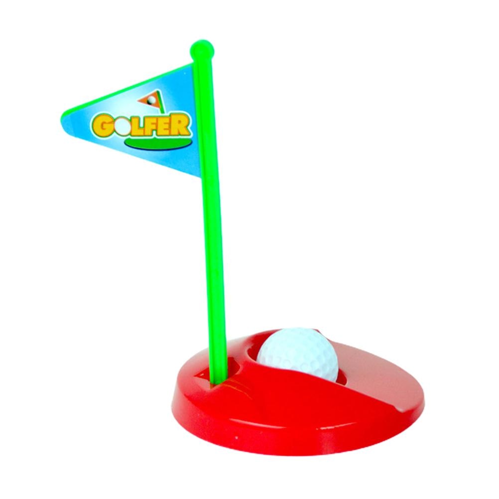 Complete Toilet Mini Golf Toy Set