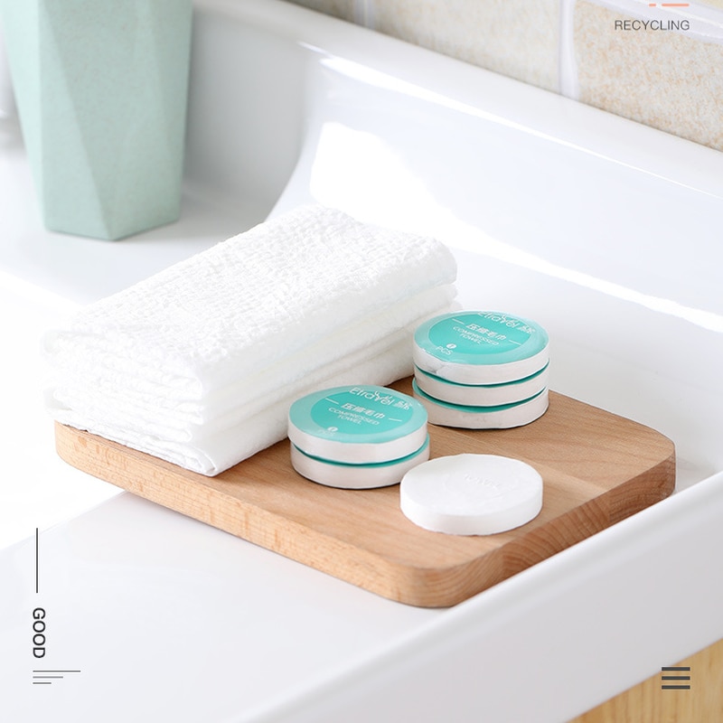 Compressed Disposable Bath Towels (50 pcs) Compressed Disposable Bath Towels (50 pcs)