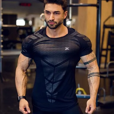 Compression Shirt Men Workout Top Compression Shirt Men Workout Top