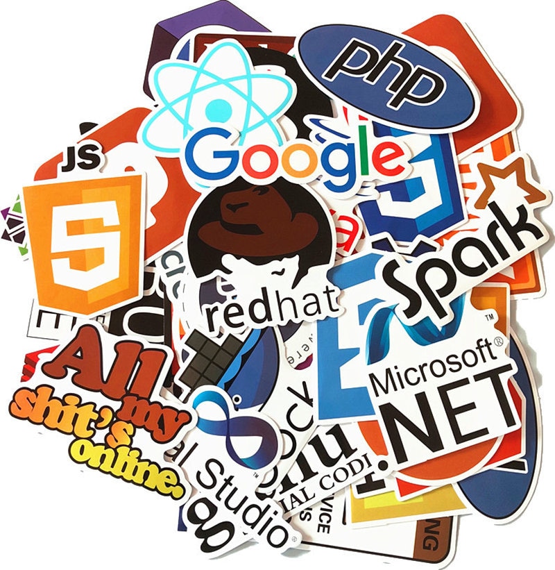 Computer Stickers Laptop Decals (50Pcs) Computer Stickers Laptop Decals (50Pcs)