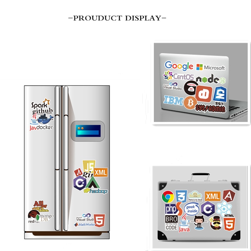 Computer Stickers Laptop Decals (50Pcs) Computer Stickers Laptop Decals (50Pcs)