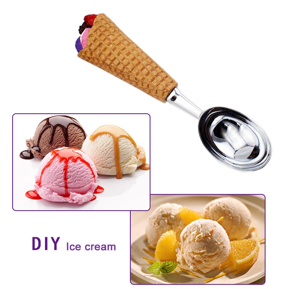 Cone Handle Ice Cream Scoop Spoon Cone Handle Ice Cream Scoop Spoon