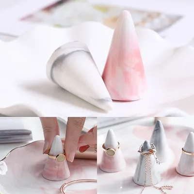 Cone Shaped Ceramic Ring Holder Cone Shaped Ceramic Ring Holder