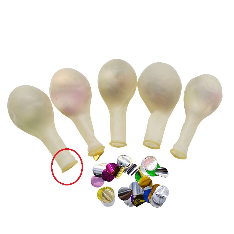 Confetti Balloons Party Decorations (Set of 5) Confetti Balloons Party Decorations (Set of 5)