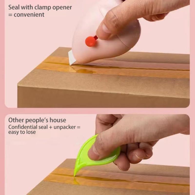 Confidential Stamp Roller with Box Cutter Confidential Stamp Roller with Box Cutter