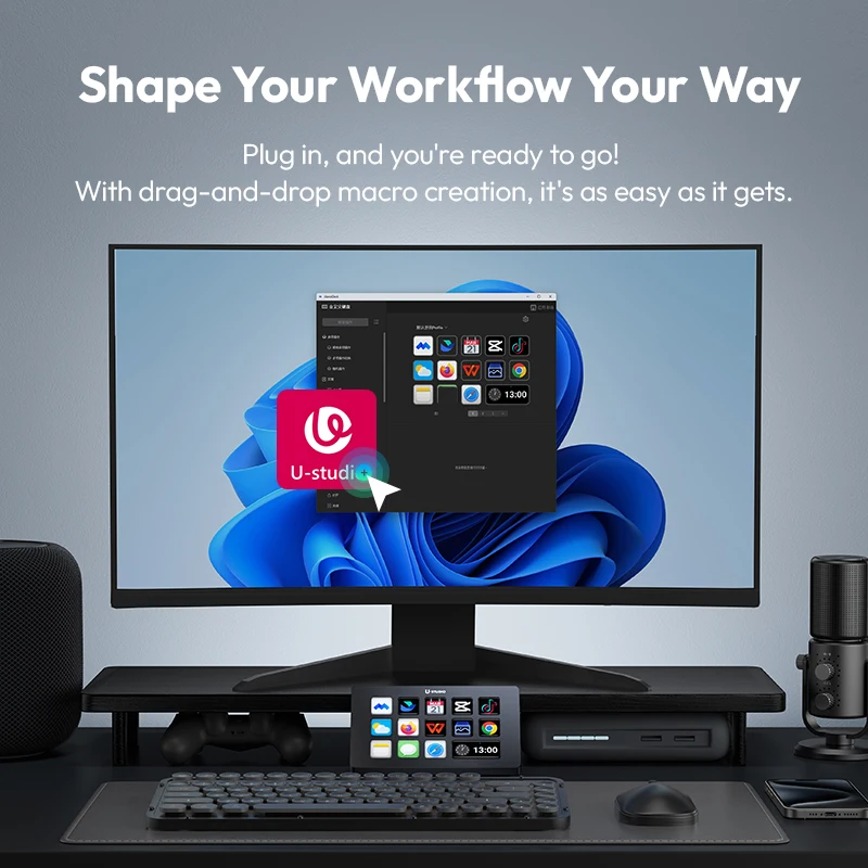 Console and Studio Controller for Gaming/Office/Livestreaming/Content Creation Youtube Tiktok