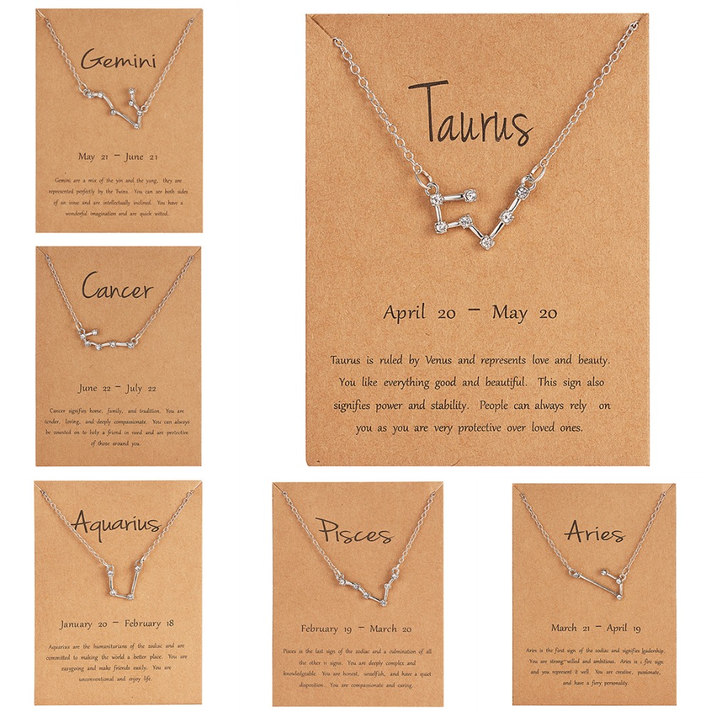 Constellation Necklace Zodiac Jewelry Constellation Necklace Zodiac Jewelry