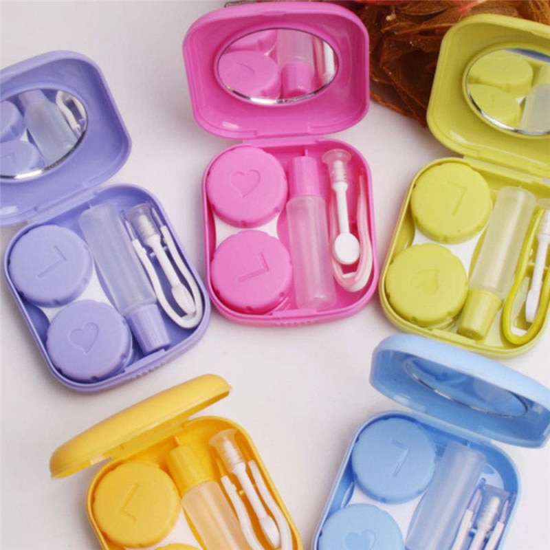 Contact Lens Case Travel Box Kit Contact Lens Case Travel Box Kit