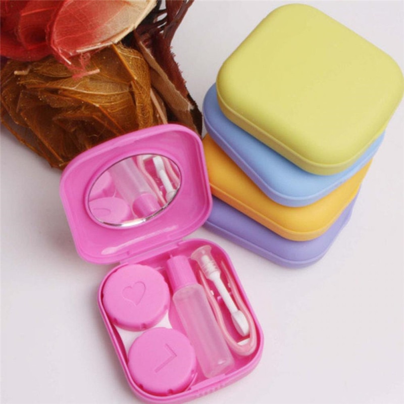 Contact Lens Case Travel Box Kit Contact Lens Case Travel Box Kit
