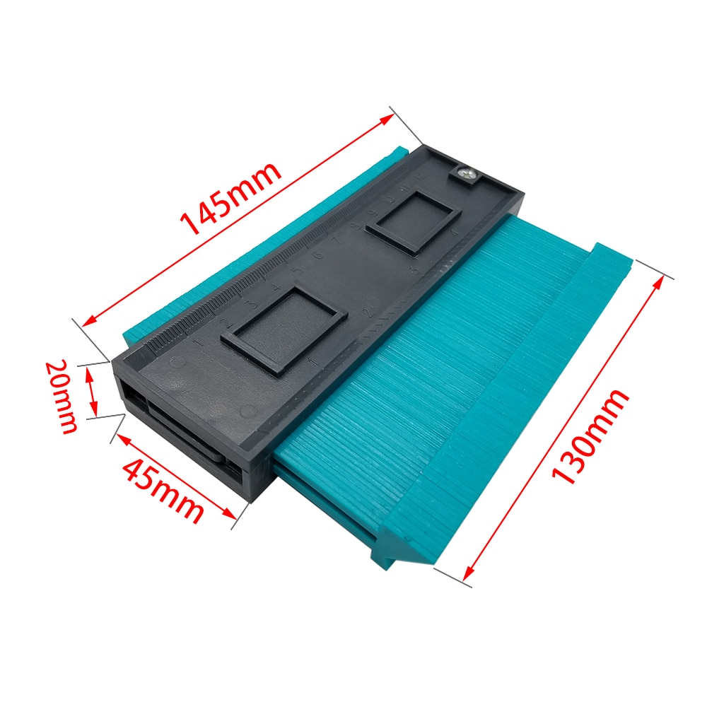 Contour Gauge Plastic Angle Copier Contour Gauge Plastic Angle Copier