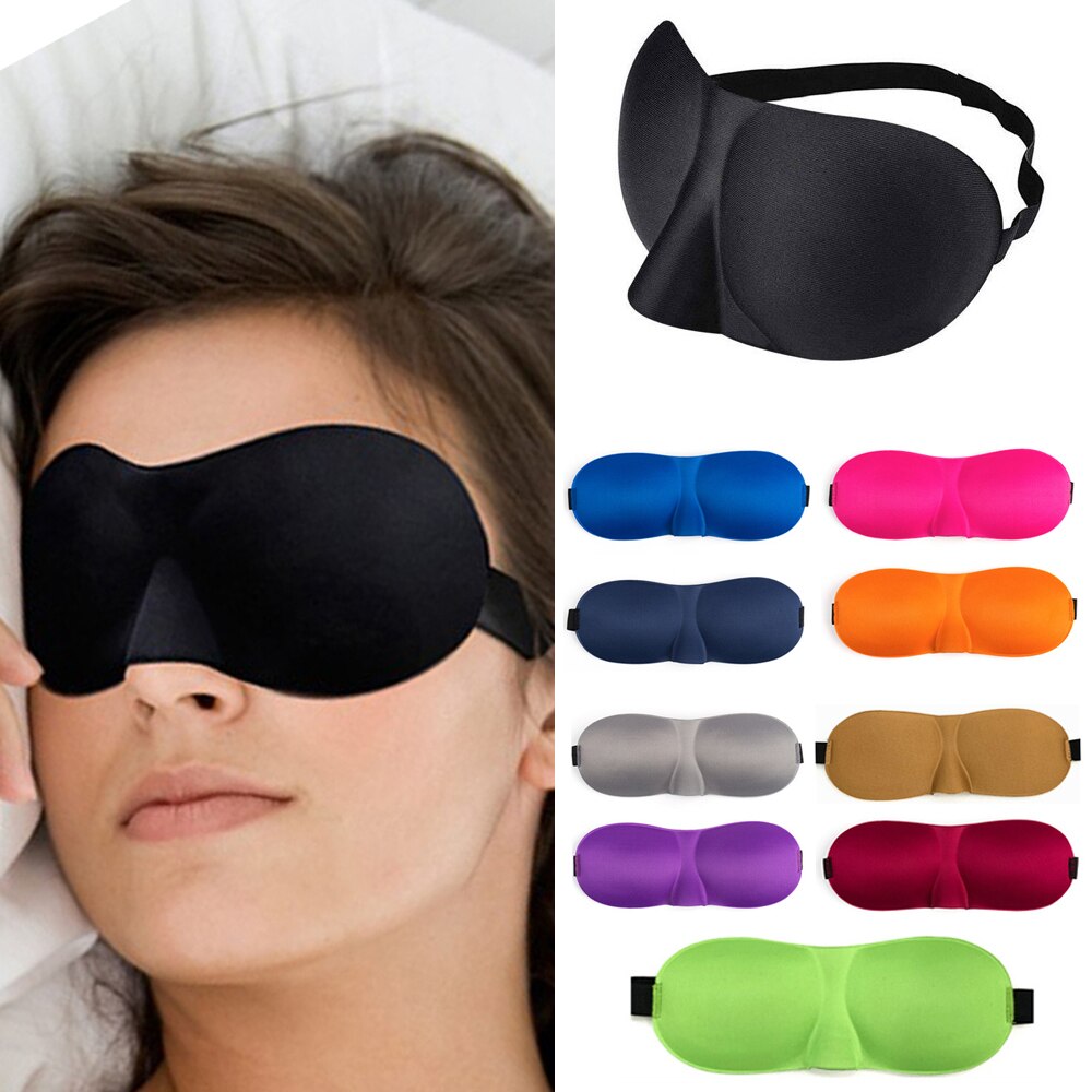 Contoured Eye Cover for Night Sleep