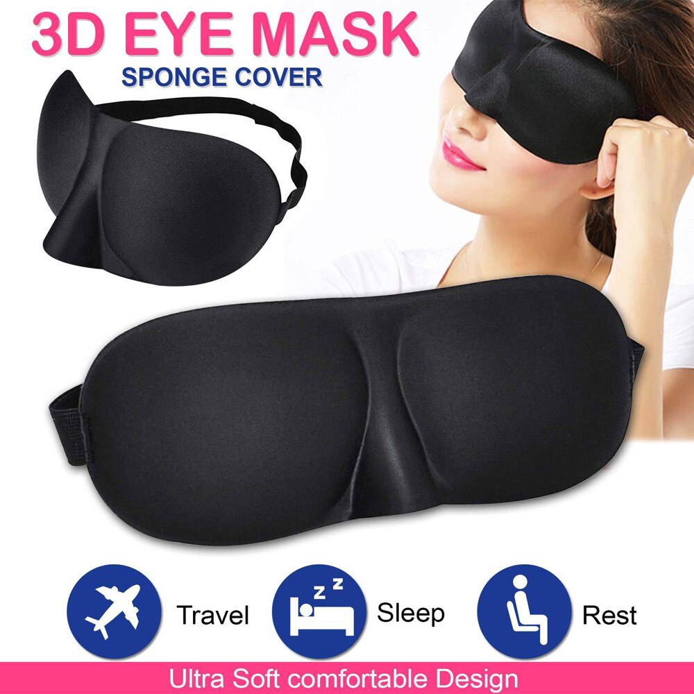 Contoured Eye Cover for Night Sleep Contoured Eye Cover for Night Sleep