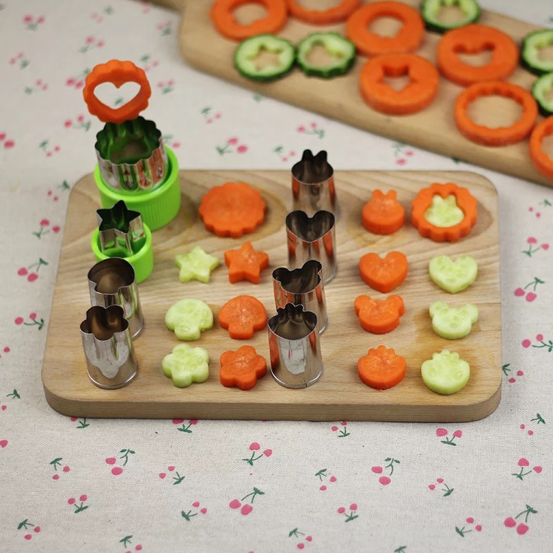 Cookie Cutters Stainless Steel Fruit Vegetable Shape Cutter Cookie Cutters Stainless Steel Fruit Vegetable Shape Cutter