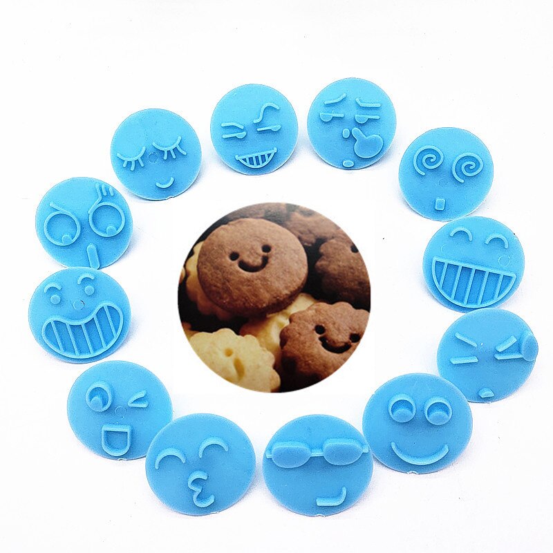 Cookie Embossers Smiley Molds (13pcs) Cookie Embossers Smiley Molds (13pcs)