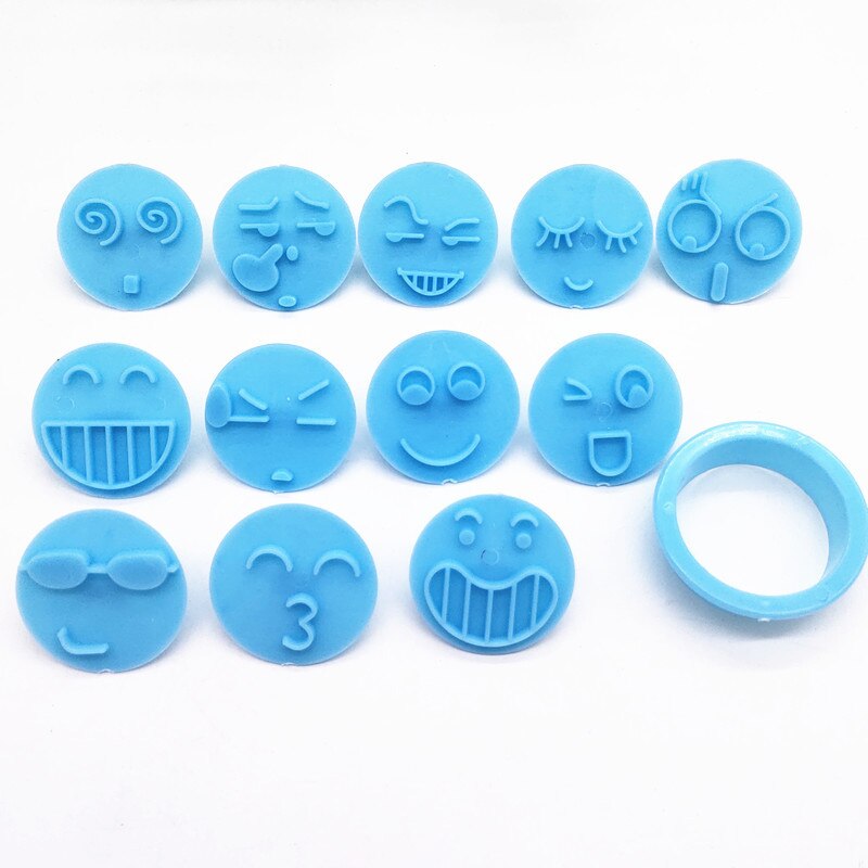 Cookie Embossers Smiley Molds (13pcs) Cookie Embossers Smiley Molds (13pcs)