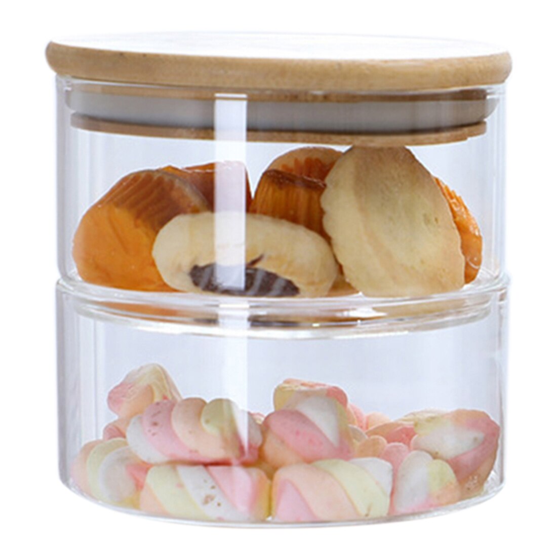 Cookie Jar Stackable Food Container