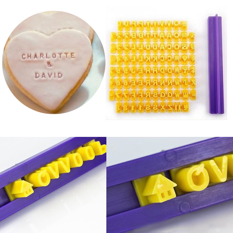 Cookie Letter Stamp Embossing Tool Cookie Letter Stamp Embossing Tool