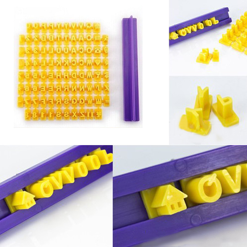 Cookie Letter Stamp Embossing Tool Cookie Letter Stamp Embossing Tool