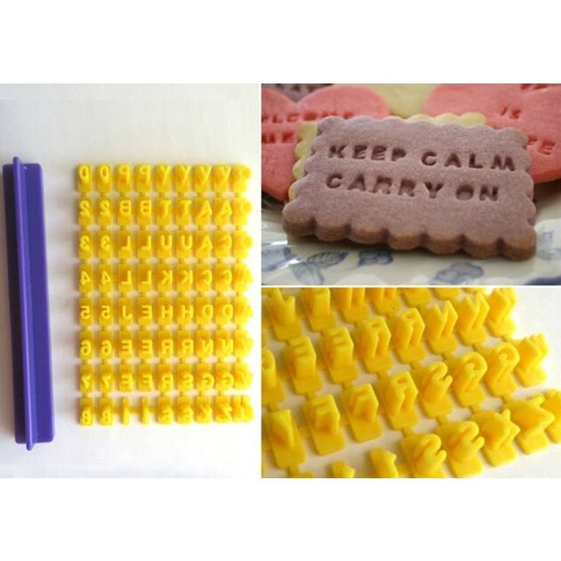Cookie Letter Stamp Embossing Tool Cookie Letter Stamp Embossing Tool