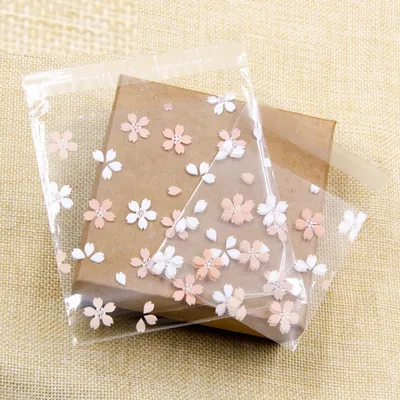 Cookie Plastic Bags Self Sealing Packaging (100pcs) Cookie Plastic Bags Self Sealing Packaging (100pcs)