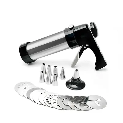 Cookie Press Gun Dough Piping Tool