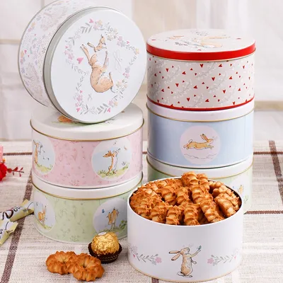 Cookie Tin Can Reusable Food Keeper Cookie Tin Can Reusable Food Keeper
