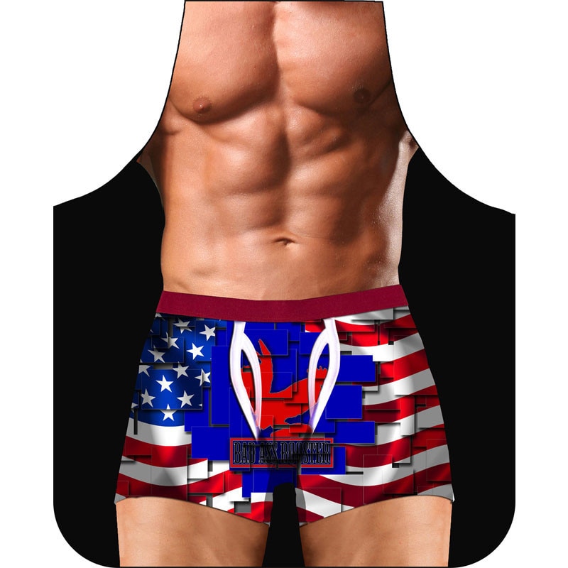 Cooking Apron For Men Funny 3D Apron Cooking Apron For Men Funny 3D Apron