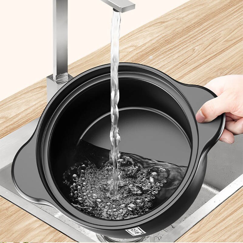 Cooking Ceramic Casserole Pot