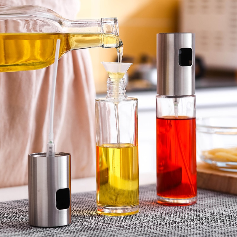 Cooking Oil Spray Bottle Kitchen and Grilling Tool
